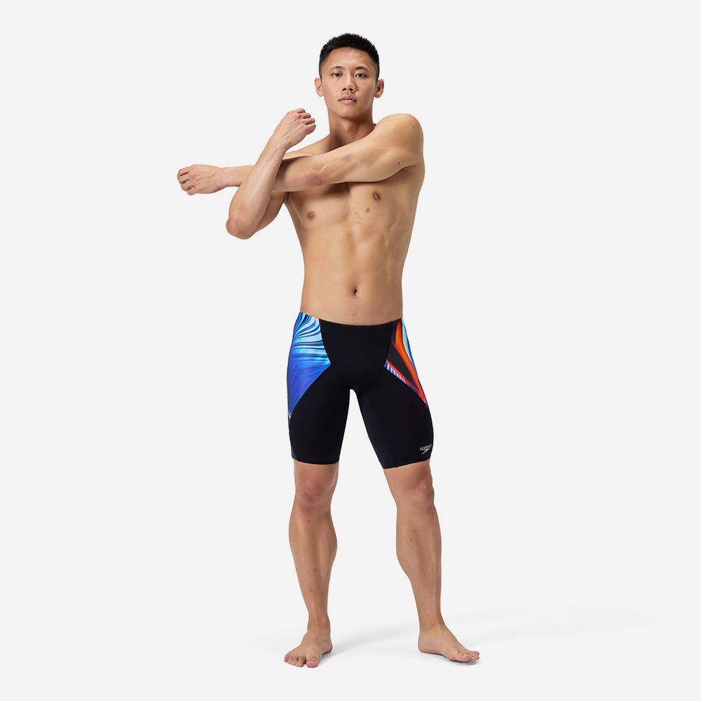 Quần Bơi Nam Speedo Allover Digital V-Cut - Đen - Supersports Vietnam