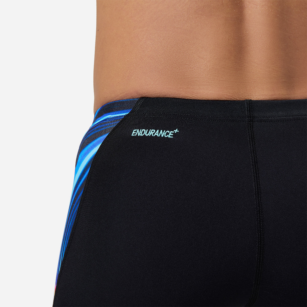 Quần Bơi Nam Speedo Allover Digital V-Cut - Đen - Supersports Vietnam