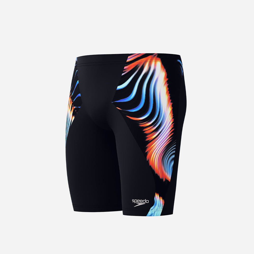 Quần Bơi Nam Speedo Allover Digital V-Cut - Đen - Supersports Vietnam