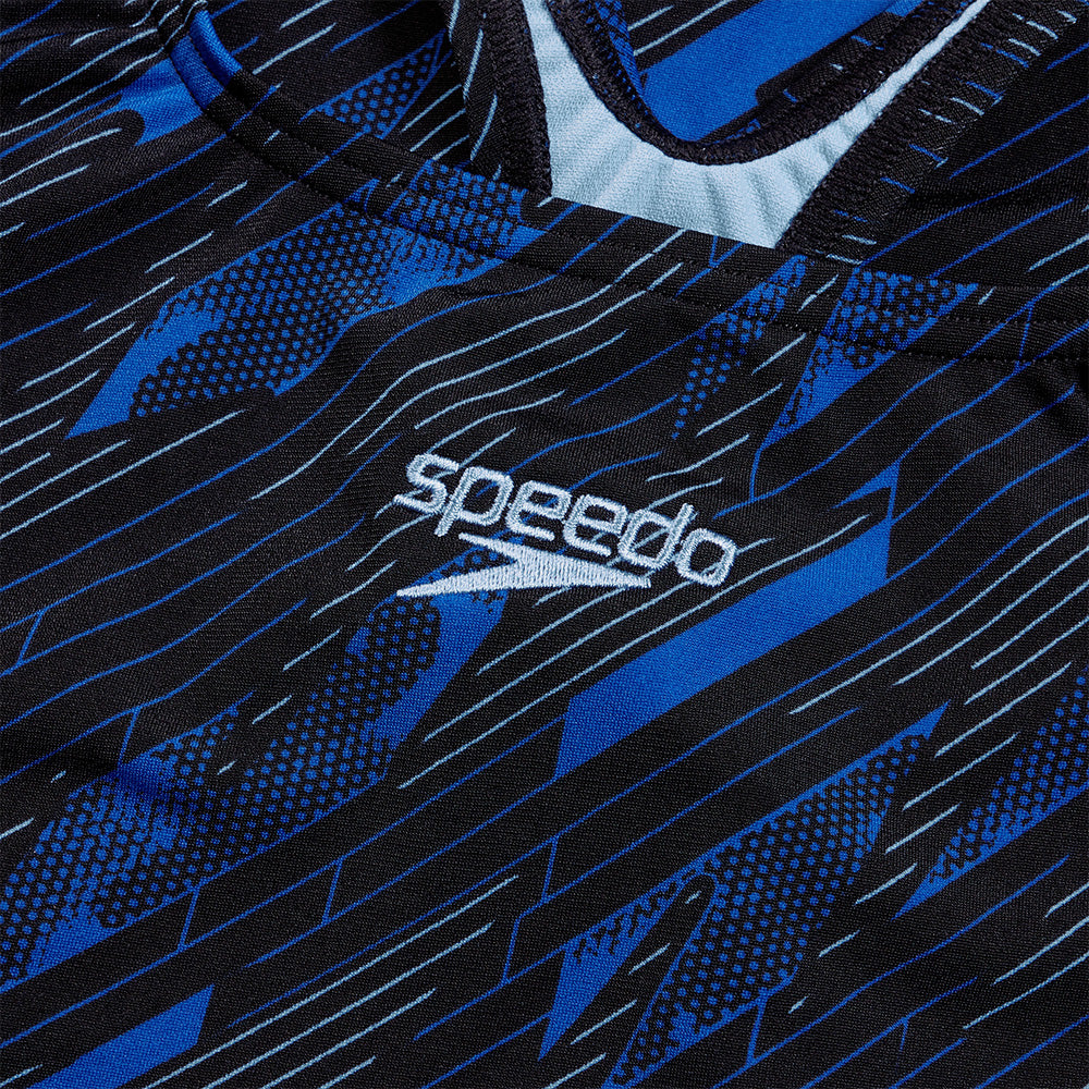 Đồ Bơi Một Mảnh Nữ Speedo Hyperboom Allover Medalist - Xanh Dương - Supersports Vietnam
