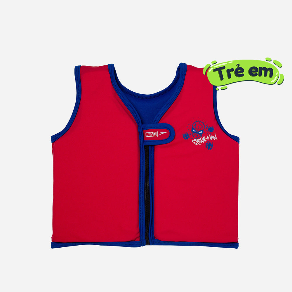 Áo Phao Trẻ Em Speedo Spider-Man Printed - Đỏ - Supersports Vietnam