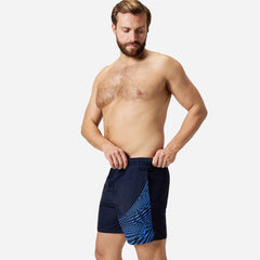 Quần Bơi Nam Speedo Medley Logo 16" - Xanh Navy - Supersports Vietnam