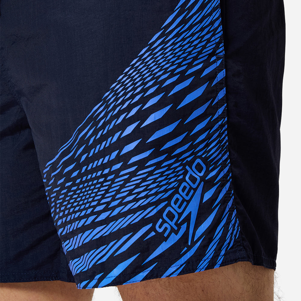 Quần Bơi Nam Speedo Medley Logo 16" - Xanh Navy - Supersports Vietnam