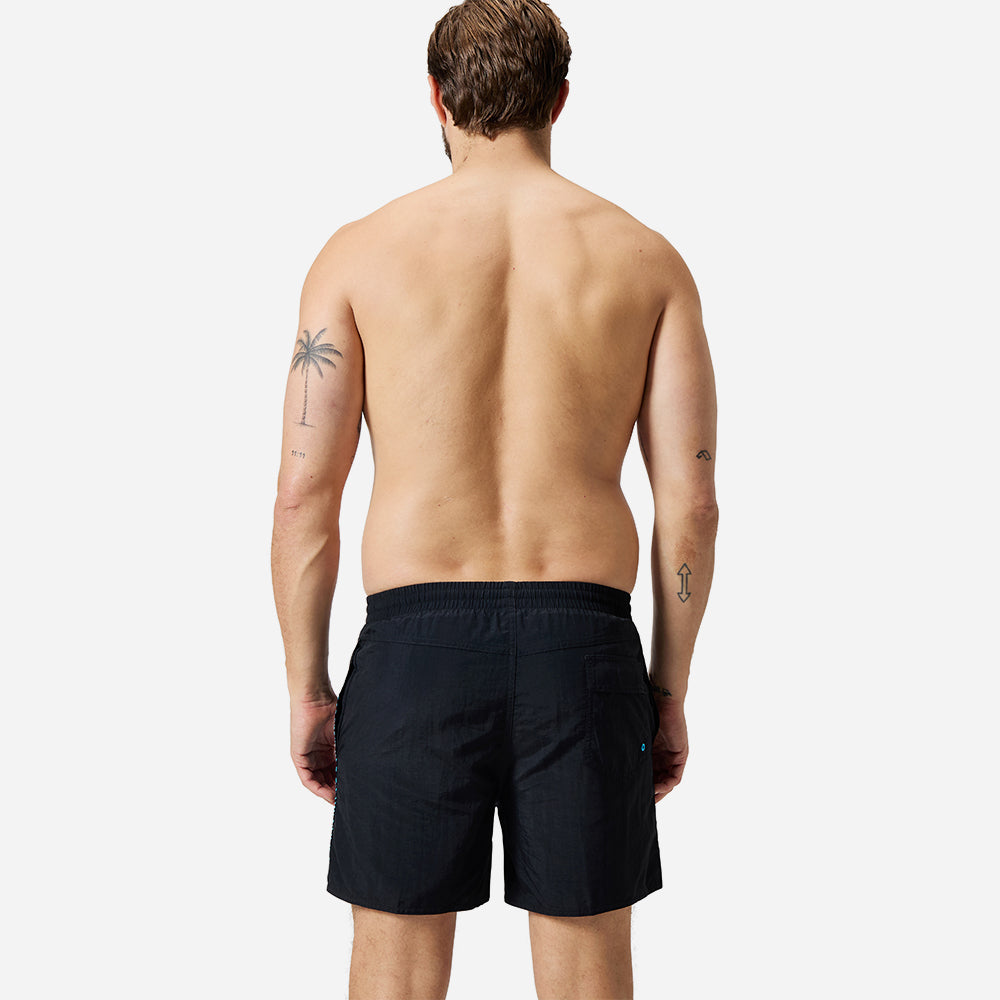 Quần Bơi Nam Speedo Medley Logo 16" - Đen - Supersports Vietnam