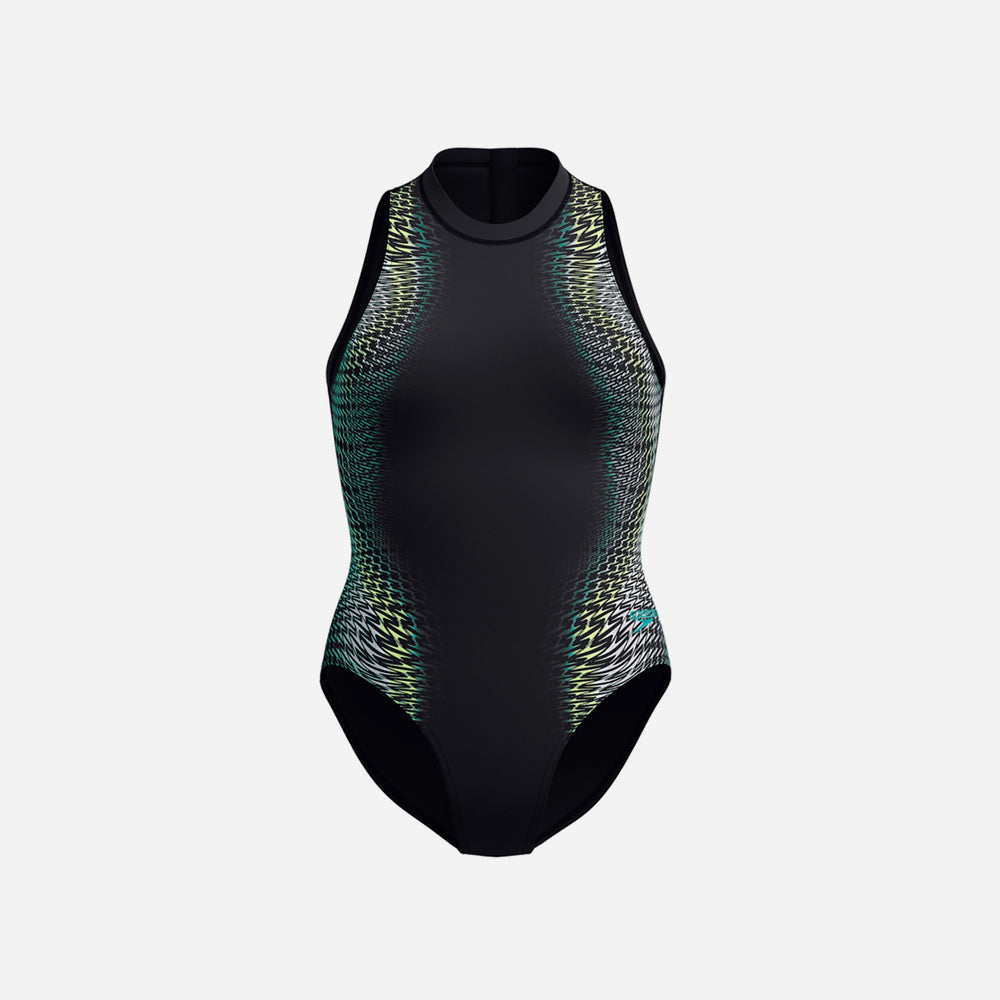 Đồ Bơi Một Mảnh Nữ Speedo Printed - Đen - Supersports Vietnam