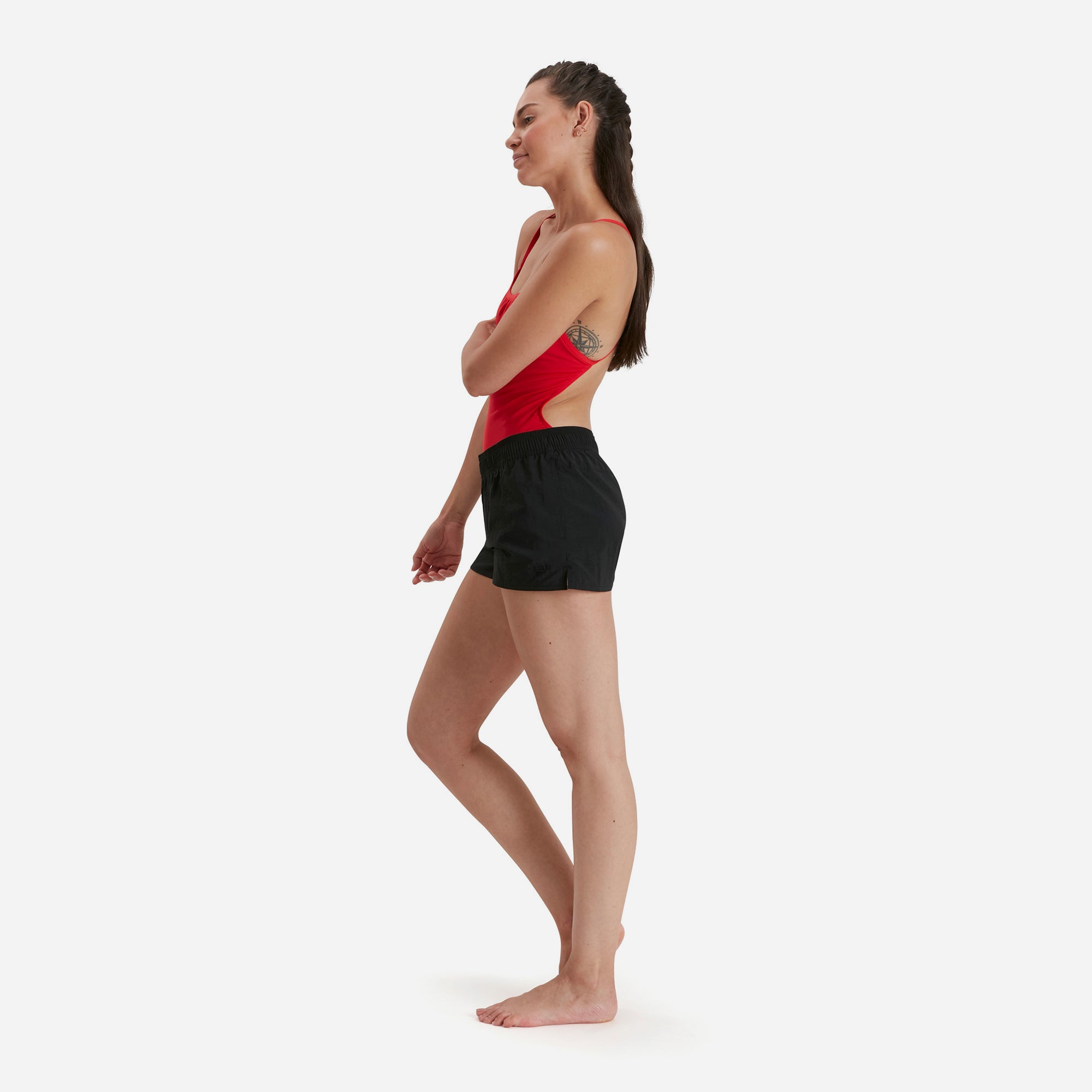 Quần Đi Biển Nữ Speedo Essentials - Đen - Supersports Vietnam