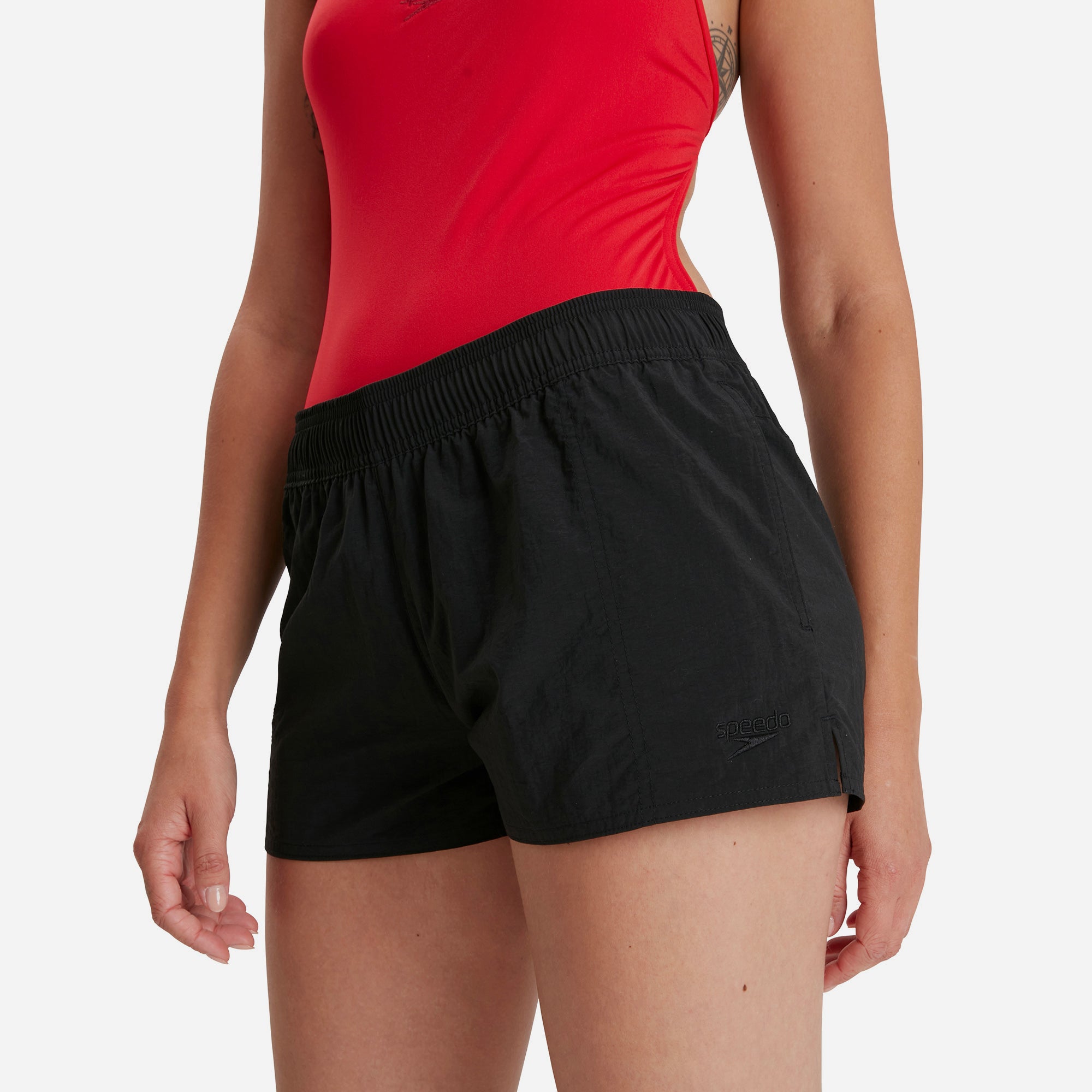 Quần Đi Biển Nữ Speedo Essentials - Đen - Supersports Vietnam