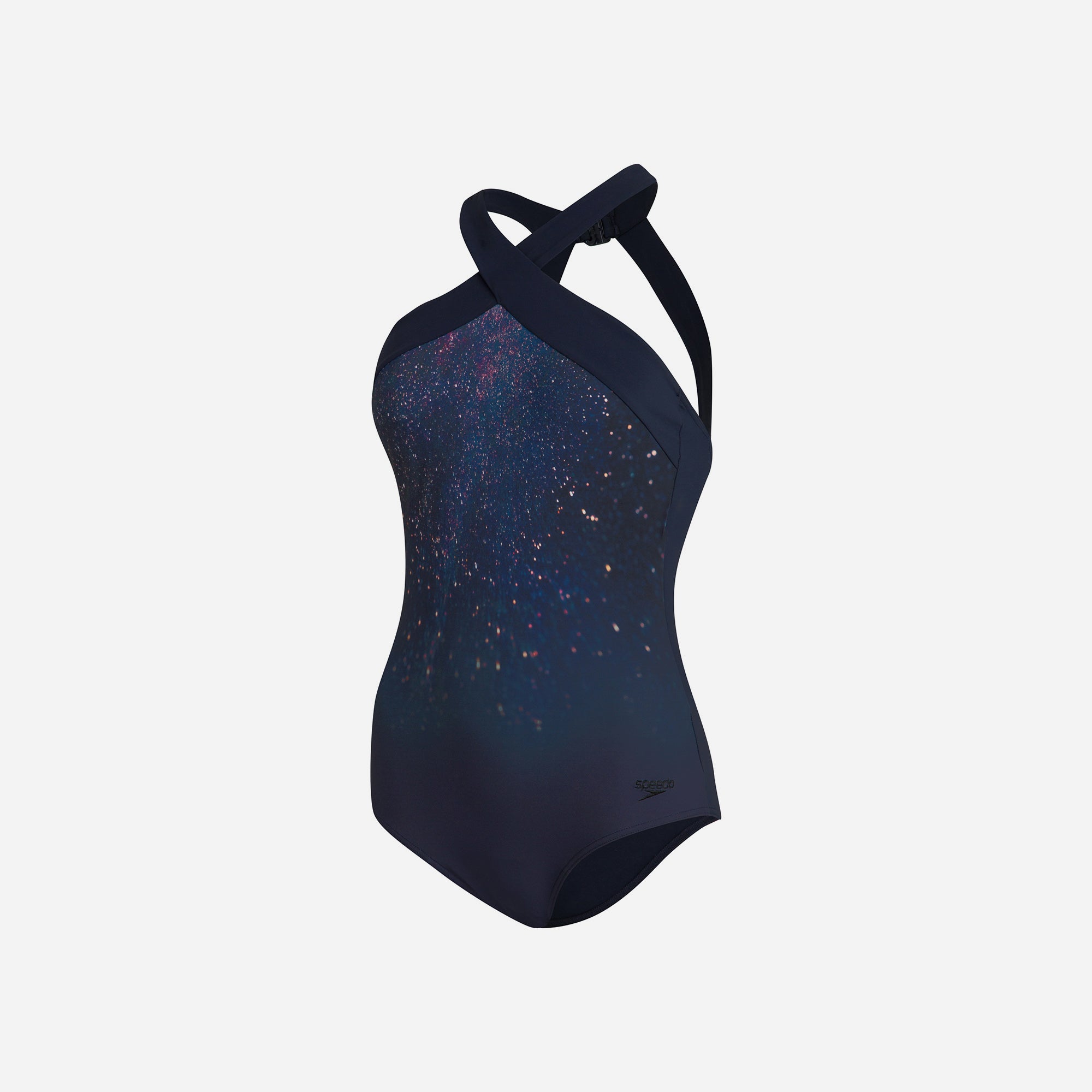 Đồ Bơi Một Mảnh Nữ Speedo Shaping Aphrodite Printed - Xanh Navy - Supersports Vietnam