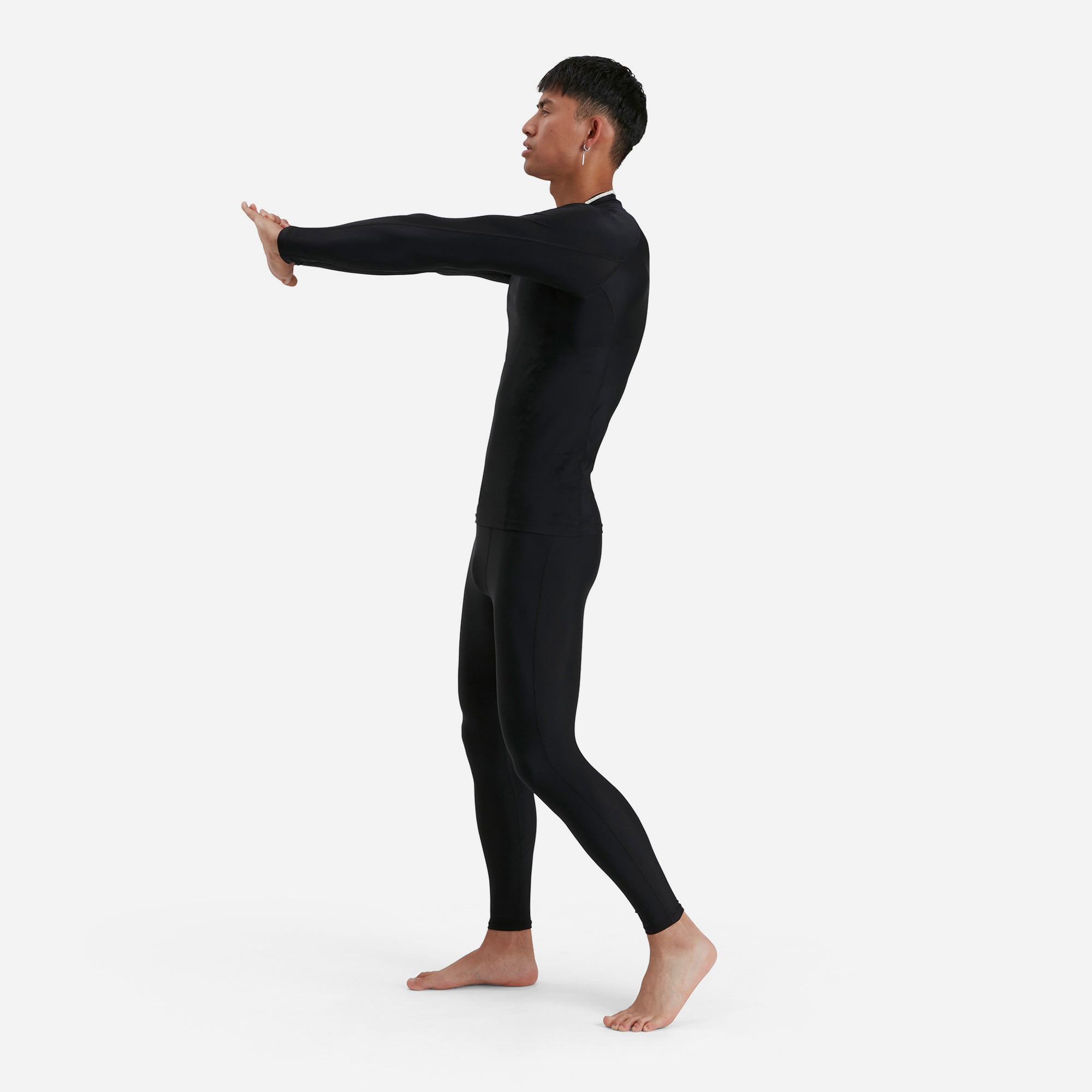 Áo Bơi Chống Nắng Nam Speedo Sun Protection - Đen - Supersports Vietnam