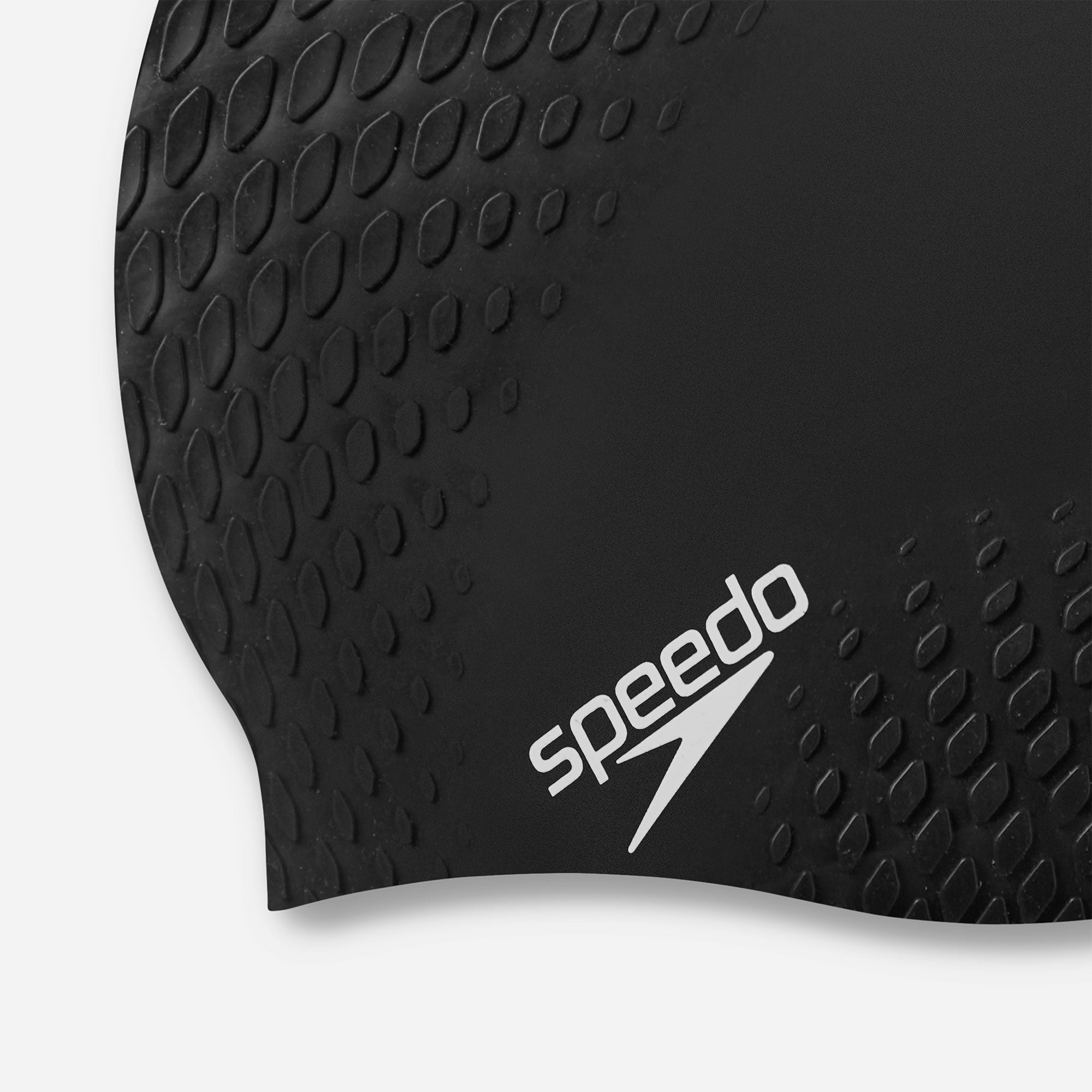 Mũ Bơi Người Lớn Speedo Bubble Active + - Đen - Supersports Vietnam