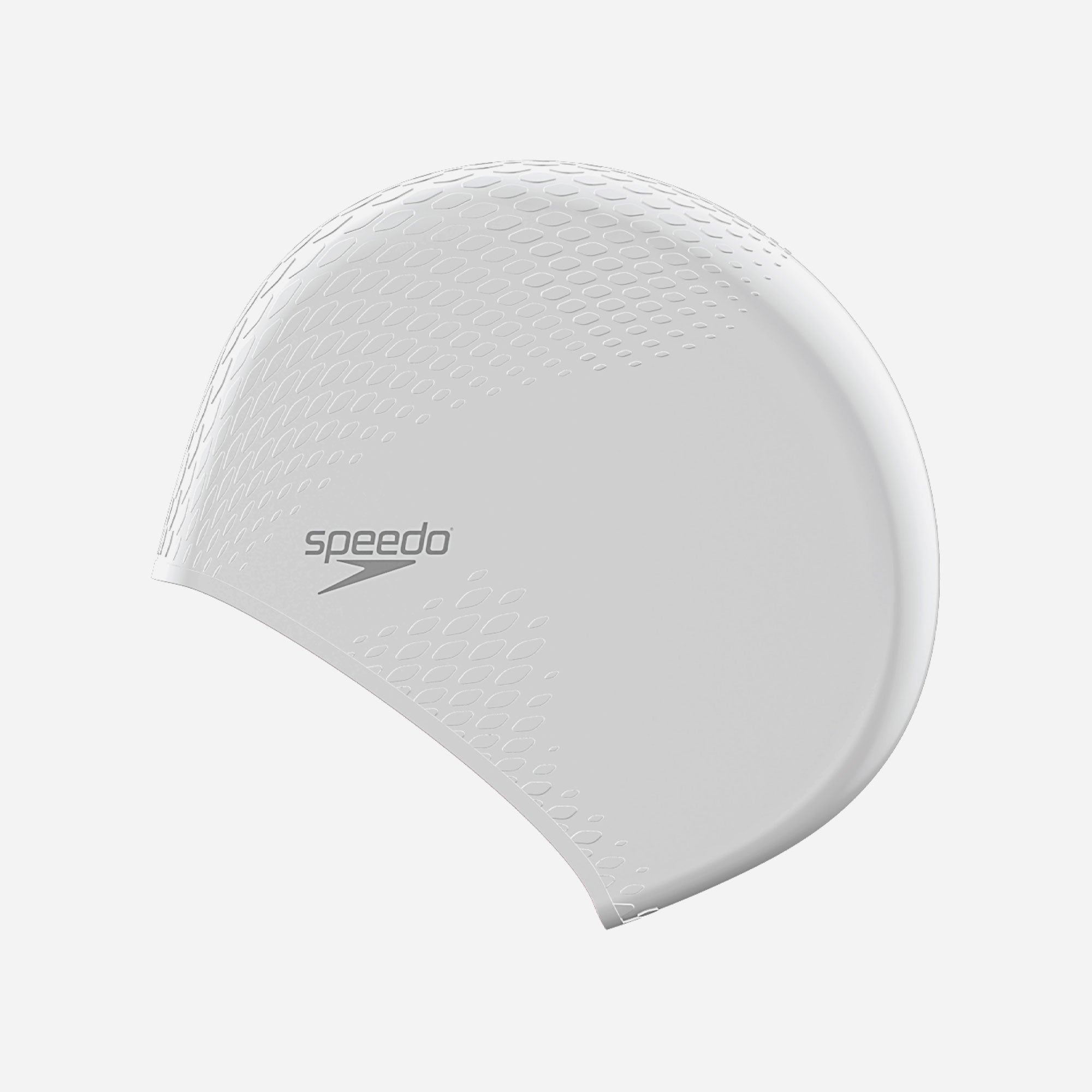 Mũ Bơi Người Lớn Speedo Bubble Active + - Trắng - Supersports Vietnam