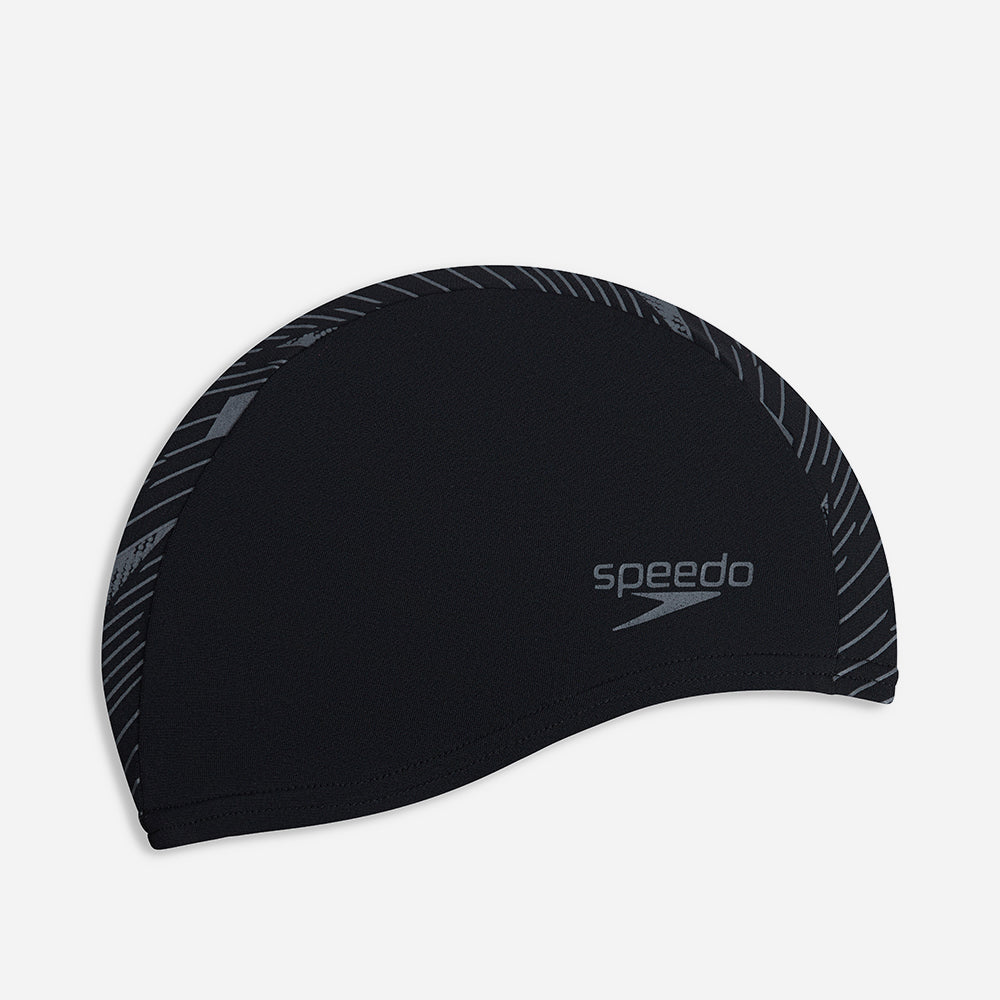 Mũ Bơi Người Lớn Speedo Boom Endurance - Đen - Supersports Vietnam