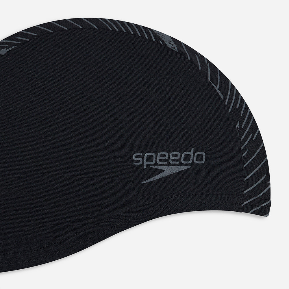 Mũ Bơi Người Lớn Speedo Boom Endurance - Đen - Supersports Vietnam