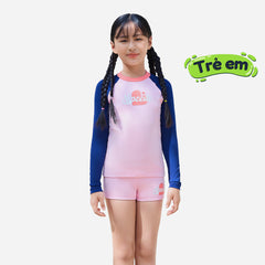 Quần Bơi Bé Gái Speedo Splash & Learn Logo - Hồng - Supersports Vietnam