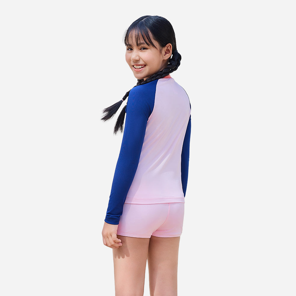 Quần Bơi Bé Gái Speedo Splash & Learn Logo - Hồng - Supersports Vietnam