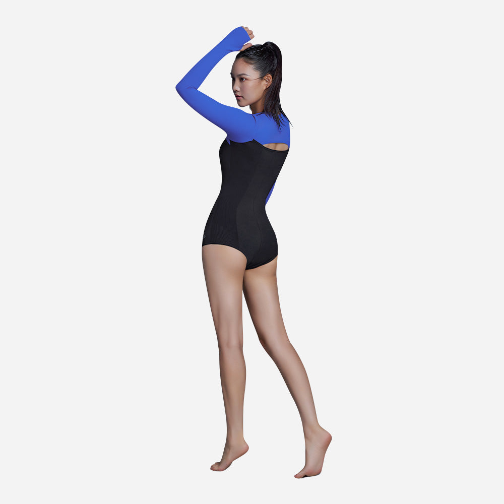 Đồ Bơi Một Mảnh Nữ Speedo Hero 5.0 - Xanh Navy - Supersports Vietnam