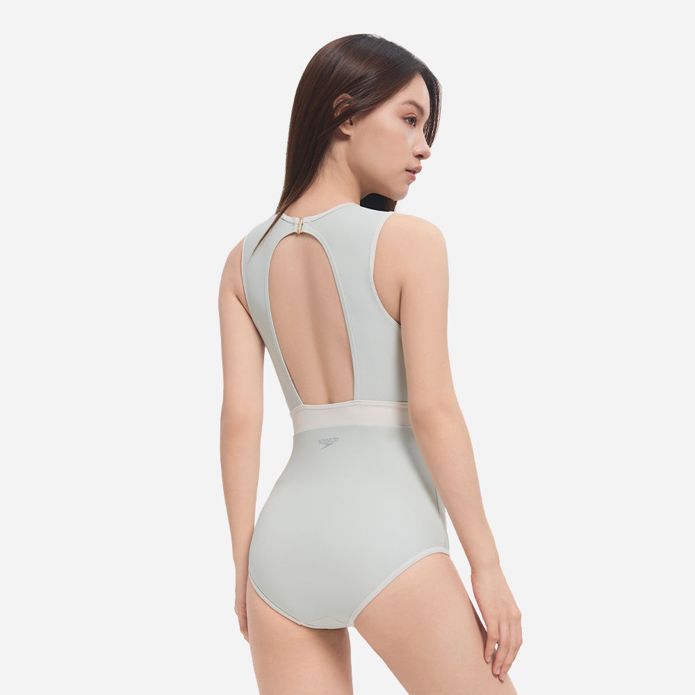 Đồ Bơi Một Mảnh Nữ Speedo Female Story Shaping Open Back - Xanh Mint - Supersports Vietnam