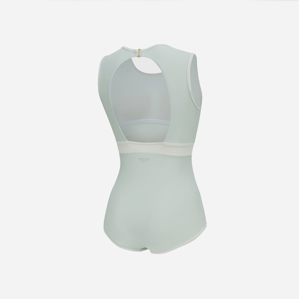 Đồ Bơi Một Mảnh Nữ Speedo Female Story Shaping Open Back - Xanh Mint - Supersports Vietnam