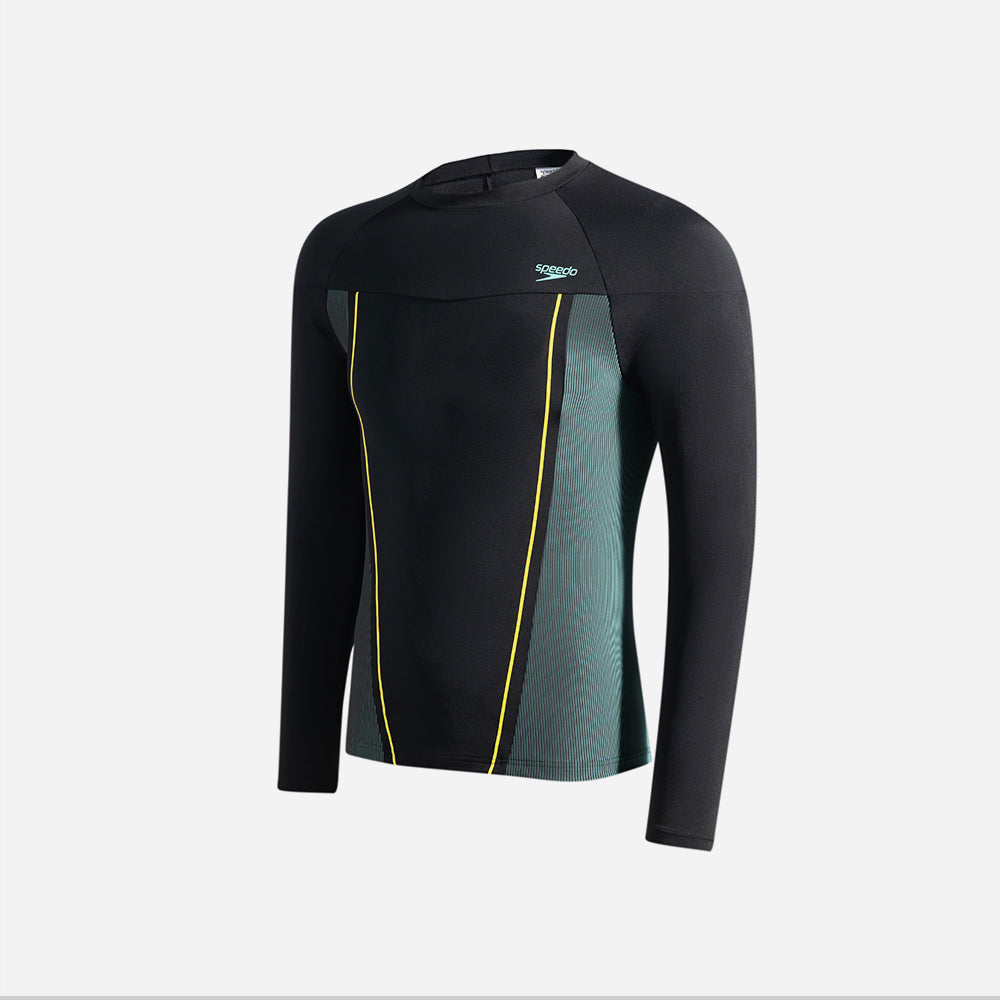 Áo Bơi Chống Nắng Nam Speedo Hero - Đen - Supersports Vietnam