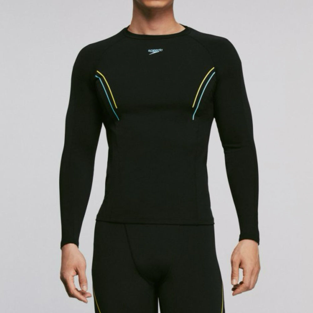 Áo Bơi Chống Nắng Nam Speedo Hero - Đen - Supersports Vietnam