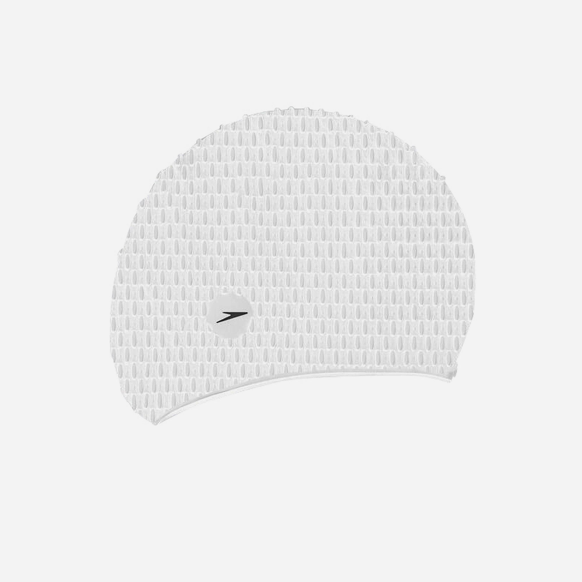 Nón Bơi Người Lớn Speedo Bubble - Trắng - Supersports Vietnam