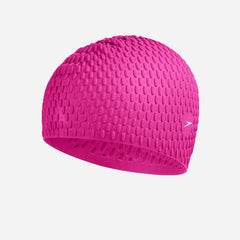 Mũ Bơi Người Lớn Speedo Bubble Assorted - Hồng - Supersports Vietnam