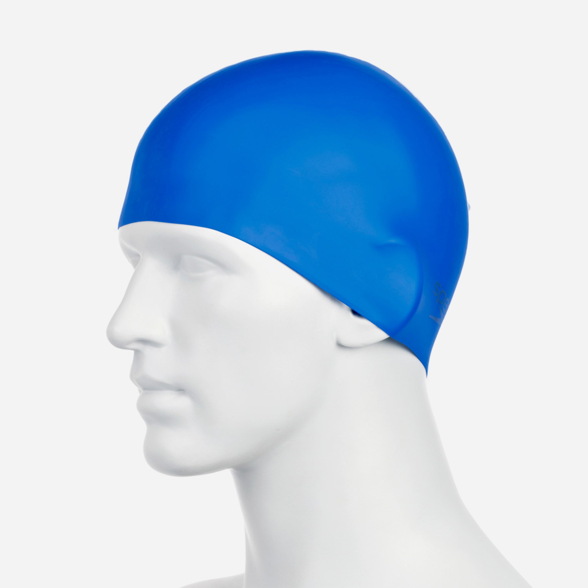 Nón Bơi Người Lớn Speedo Plain Moulded Silicone - Xanh Dương - Supersports Vietnam