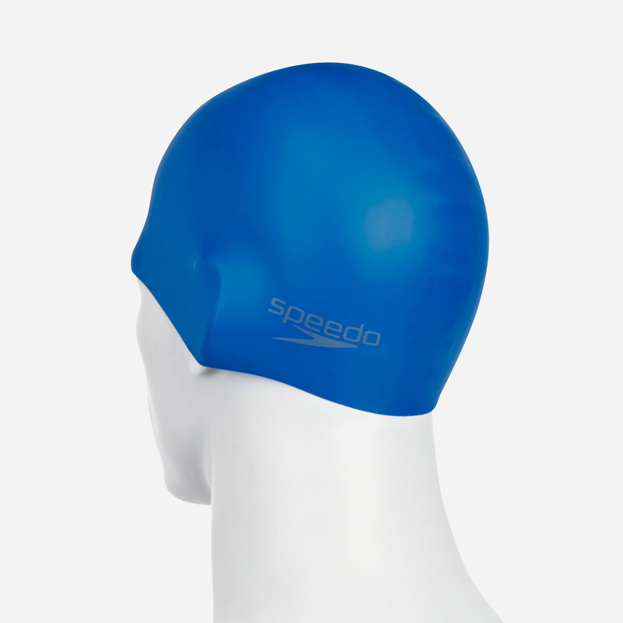 Nón Bơi Người Lớn Speedo Plain Moulded Silicone - Xanh Dương - Supersports Vietnam