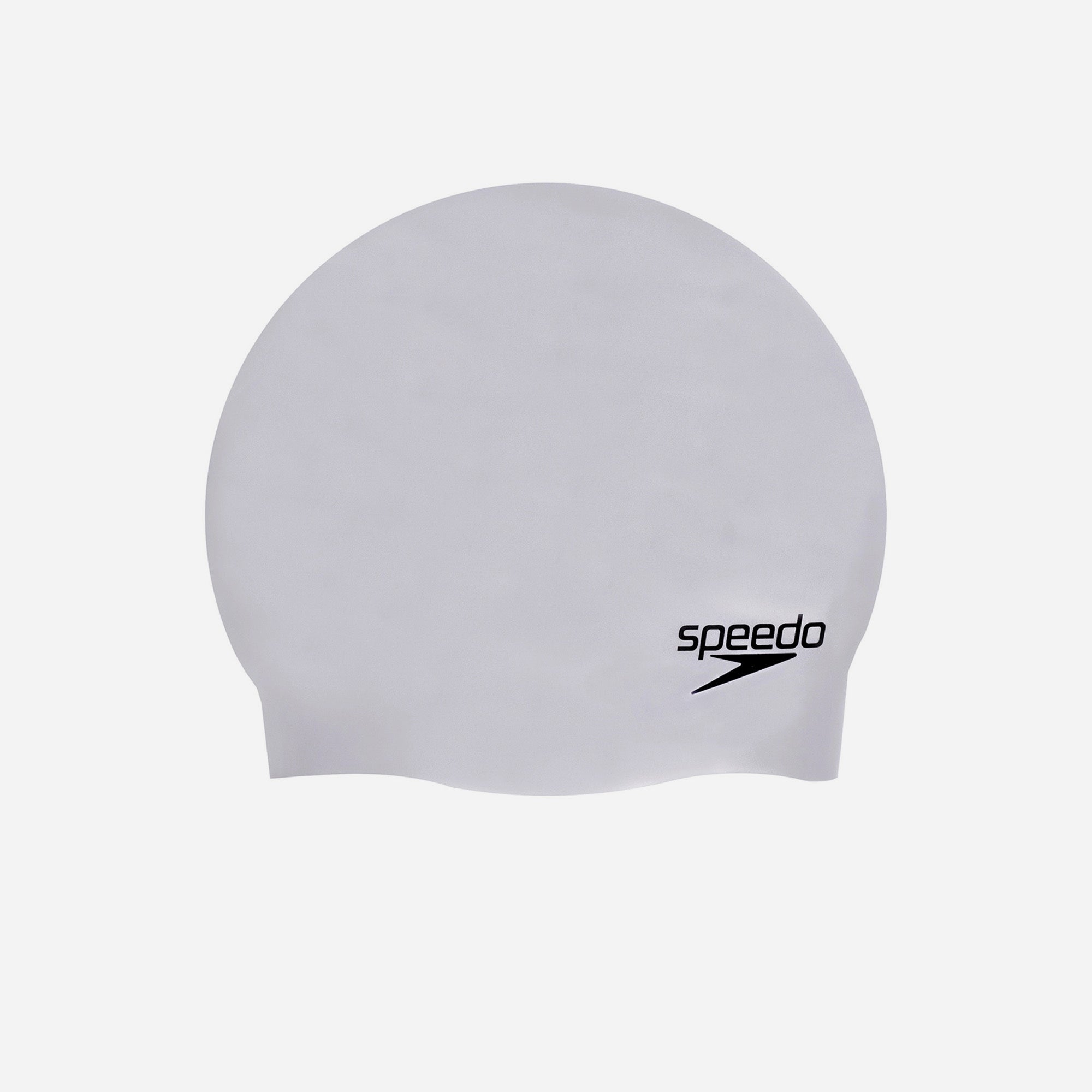 Nón Bơi Người Lớn Speedo Plain Moulded Silicone - Xám - Supersports Vietnam