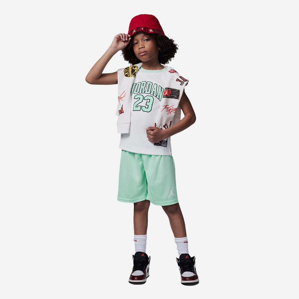 Đồ Bộ Bé Trai Jordan Jersey - Xanh Mint - Supersports Vietnam