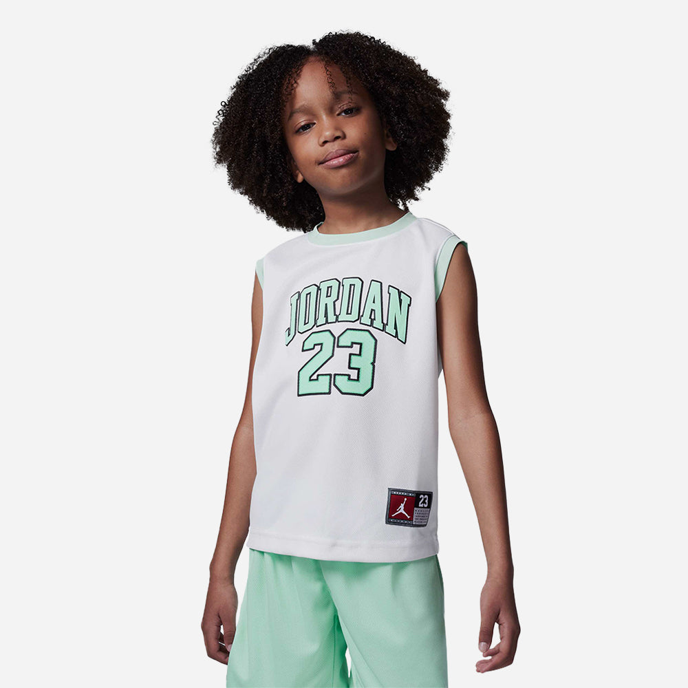 Đồ Bộ Bé Trai Jordan Jersey - Xanh Mint - Supersports Vietnam