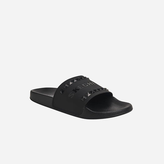 Dép Quai Ngang Nữ Skechers Side Lines 2 - Đen