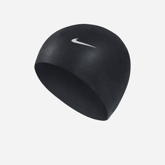 Nón Bơi Người Lớn Nike Swim Solid Latex - Đen - Supersports Vietnam
