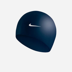 Nón Bơi Người Lớn Nike Swim Solid Latex - Xanh Navy - Supersports Vietnam