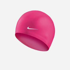 Nón Bơi Người Lớn Nike Swim Solid Silicone - Hồng - Supersports Vietnam