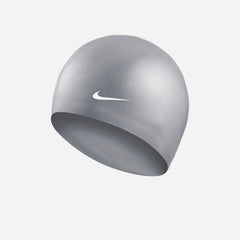Nón Bơi Thể Thao Unisex Nike Swim Solid Silicone Cap - Xám - Supersports Vietnam