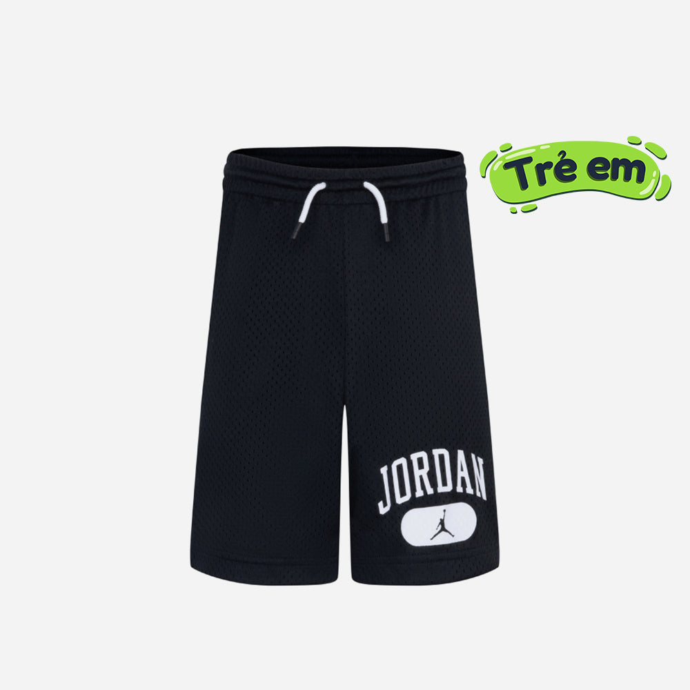 Supersports Vietnam Official Boys Jordan Mesh Pe Shorts Black JORDAN 2023