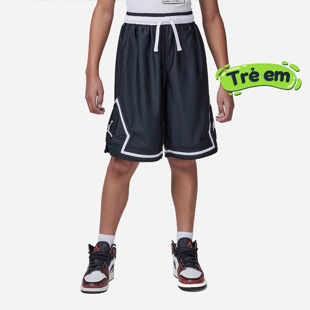 Quần Ngắn Bé Trai Jordan Sport Diamond - Đen - Supersports Vietnam