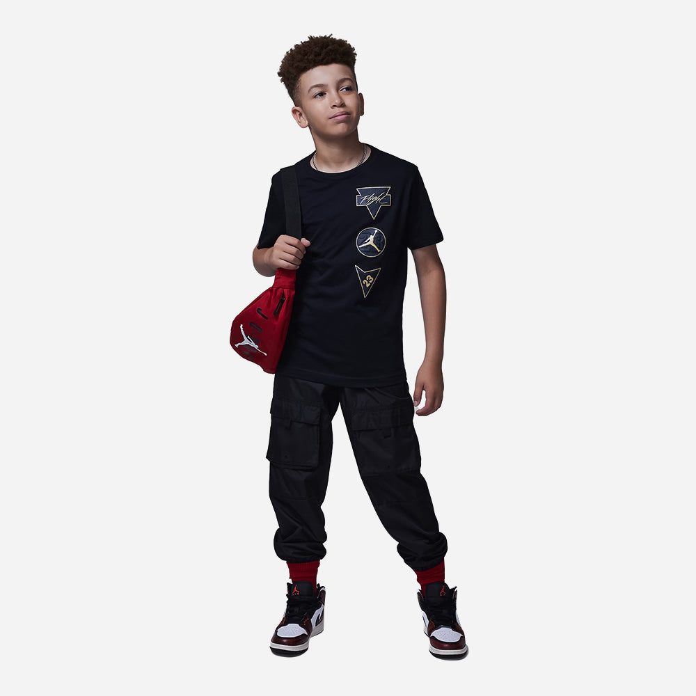 Áo Thun Bé Trai Jordan See Me Shine Short Sleeve - Đen - Supersports Vietnam