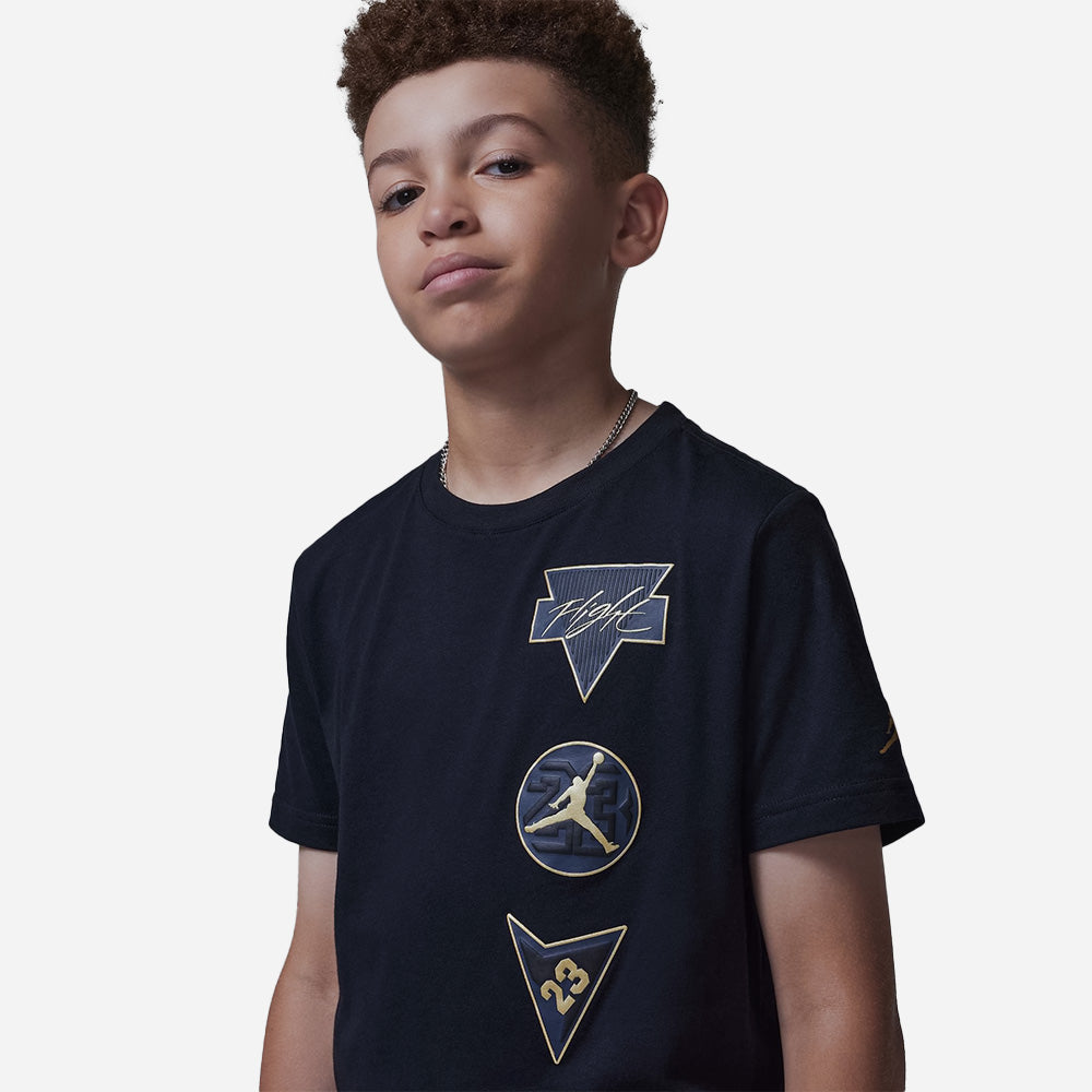 Áo Thun Bé Trai Jordan See Me Shine Short Sleeve - Đen - Supersports Vietnam