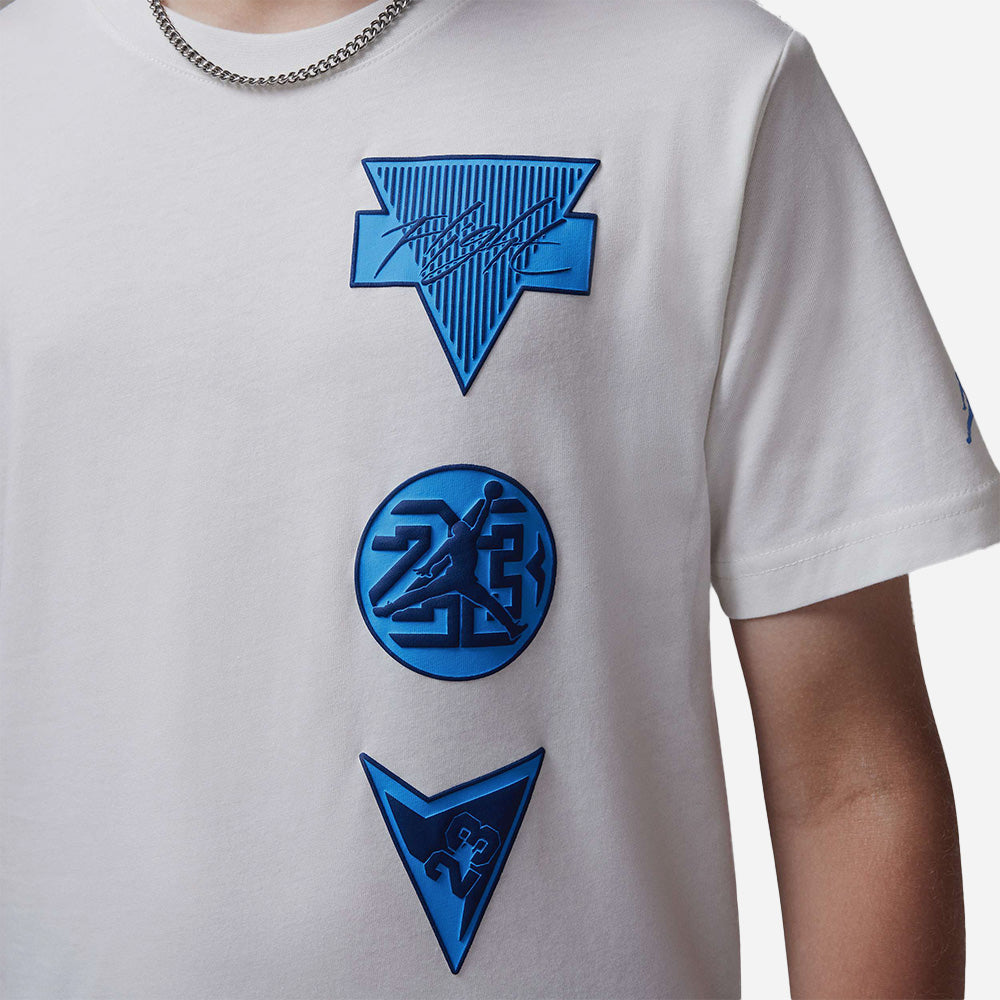 Áo Thun Bé Trai Jordan See Me Shine Short Sleeve - Trắng - Supersports Vietnam