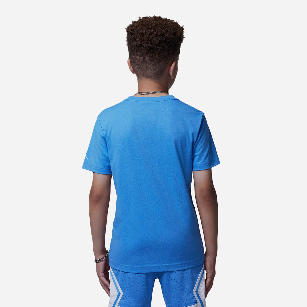 Áo Thun Bé Trai Jordan Shattered Glass Jumpman - Xanh Dương - Supersports Vietnam