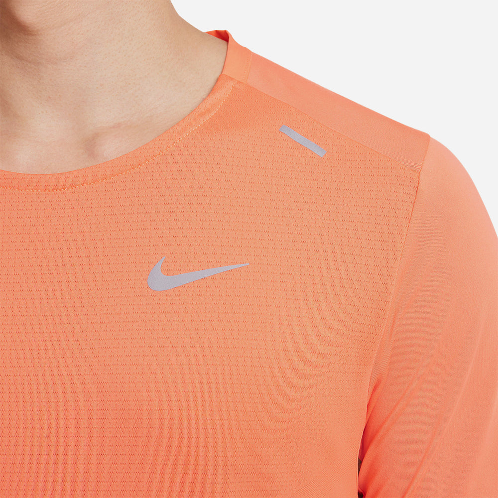Áo Thun Nam Nike Dri-Fit Rise 365 - Cam - Supersports Vietnam