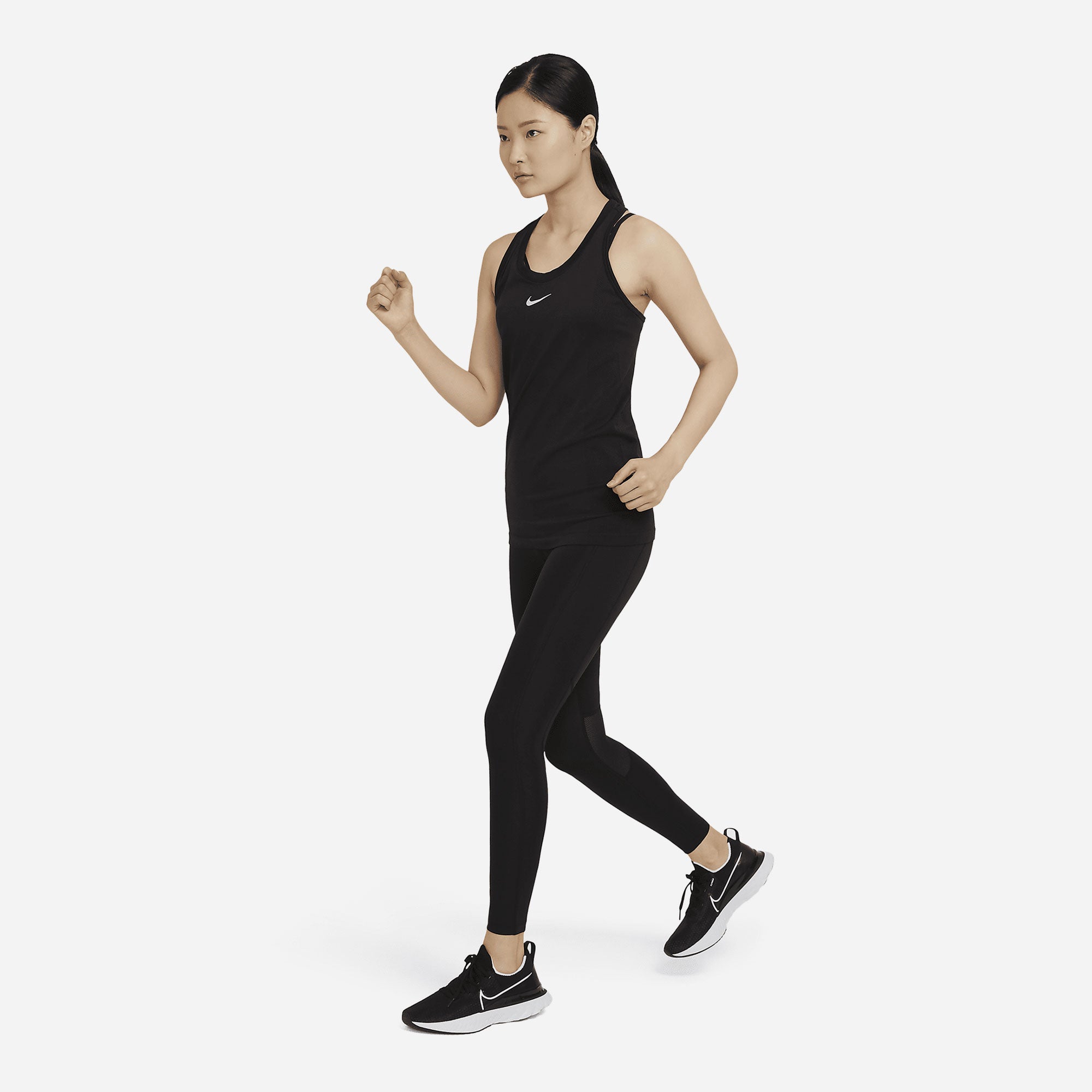 Quần Bó Thể Thao Nữ Nike Dri-Fit Fast - Đen - Supersports Vietnam