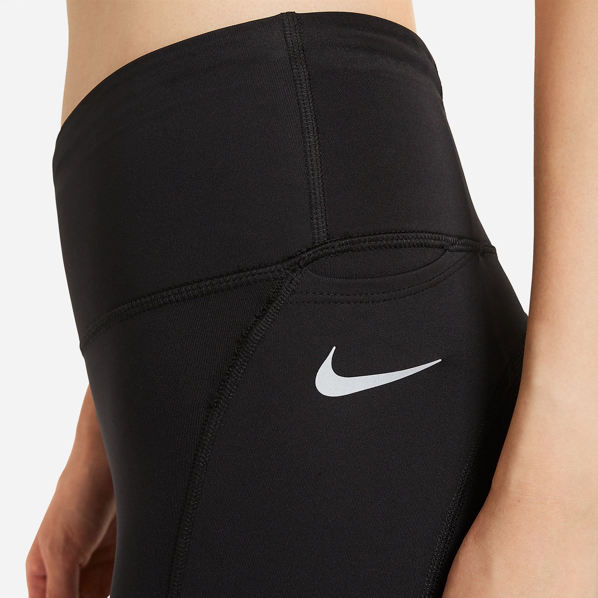 Quần Bó Thể Thao Nữ Nike Dri-Fit Fast - Đen - Supersports Vietnam