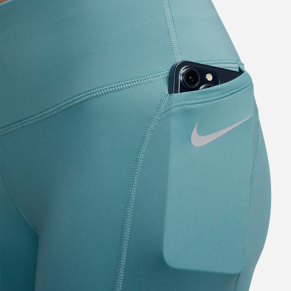 Quần Bó Thể Thao Nữ Nike Epic Fast Mid-Rise - Xanh Dương - Supersports Vietnam