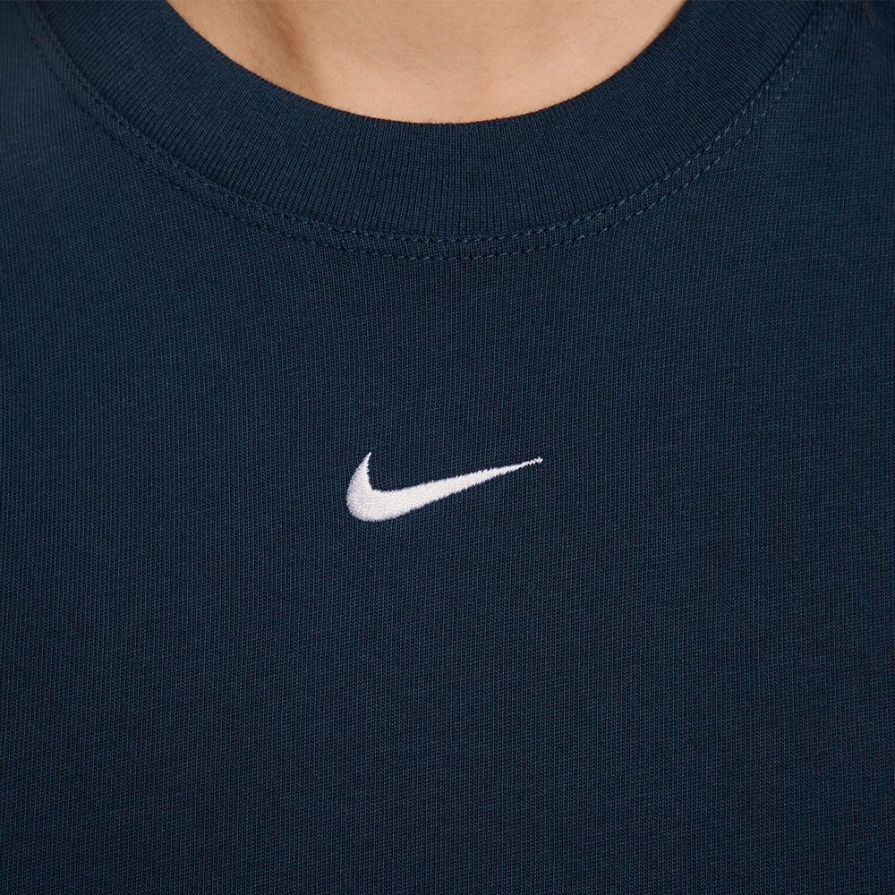 Áo Thun Nữ Nike Aws Essentials Boxy - Xanh Navy - Supersports Vietnam