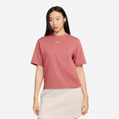 Áo Thun Nữ Nike Asw Essentials Boxy - Hồng - Supersports Vietnam