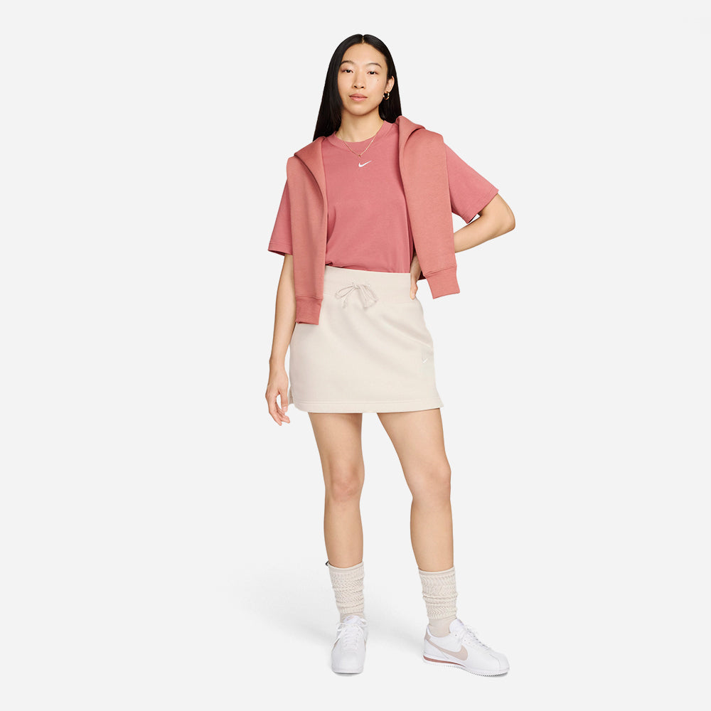 Áo Thun Nữ Nike Asw Essentials Boxy - Hồng - Supersports Vietnam