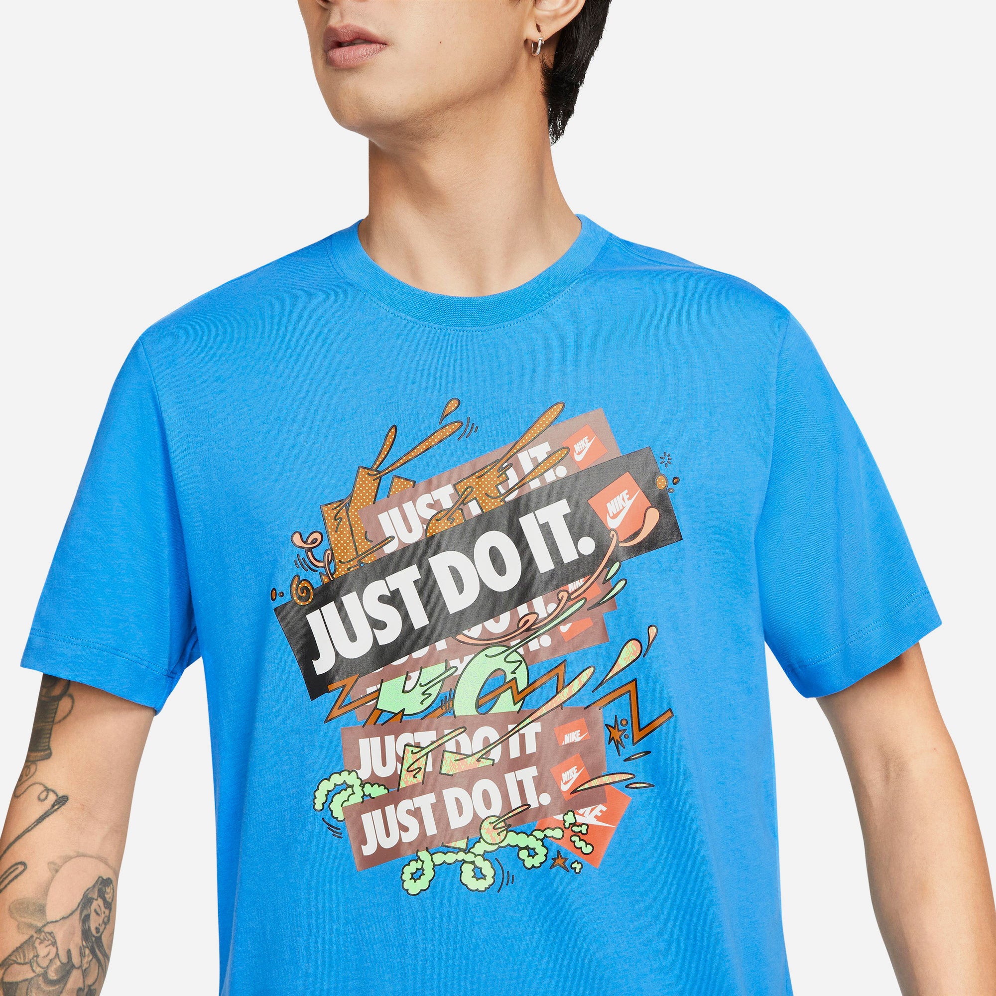 Áo Thun Nam Nike Sportswear - Xanh Dương - Supersports Vietnam